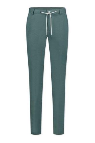 Slim fit Blue Industry pantalon mix en match groen effen katoen