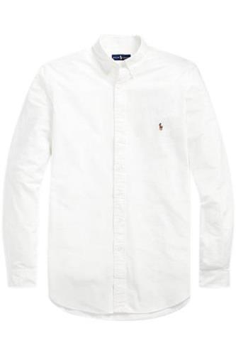 Polo Ralph Lauren Big & Tall overhemd normale fit wit effen 100% katoe...