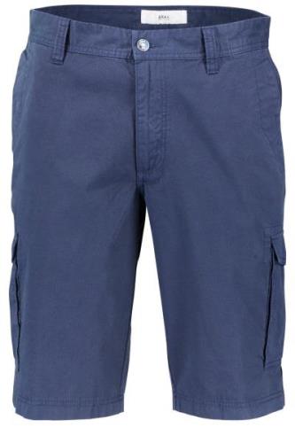 Brax navy short met zijzakken