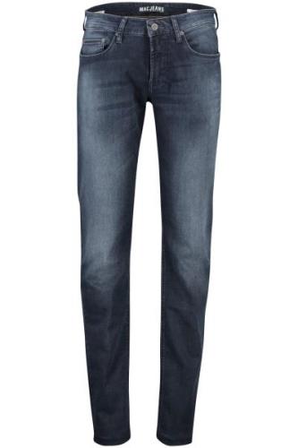Mac jeans Greg spijkerbroek donkerblauw tapered fit katoen