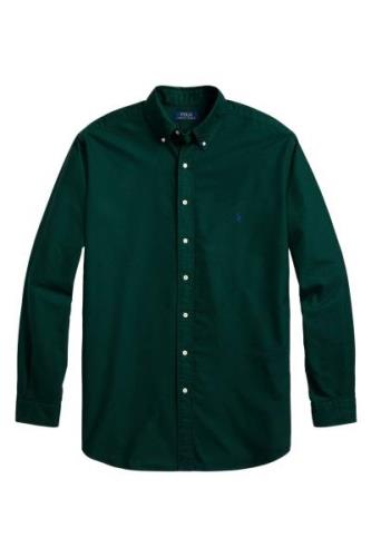 Polo Ralph Lauren casual overhemd Big & Tall groen effen katoen normal...
