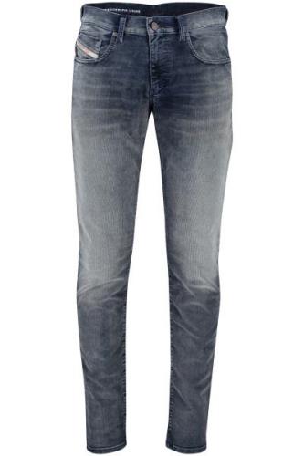 Diesel jeans D-strukt blauw effen denim normale fit