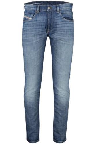 Diesel jeans blauw D-strukt 5-p effen denim