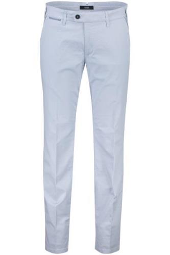 Eurex katoenen pantalon Joe regular fit lichtblauw