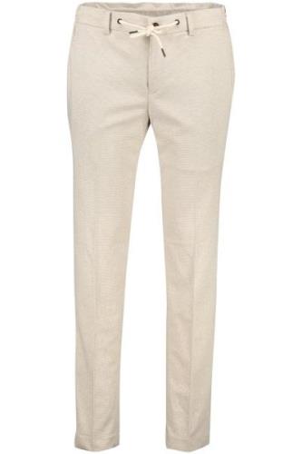 Born With Appetite pantalon mix en match beige geruit normale fit