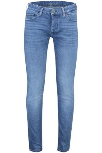 Cast Iron jeans blauw uni