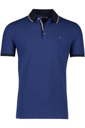 Portofino polo donkerblauw katoen normale fit