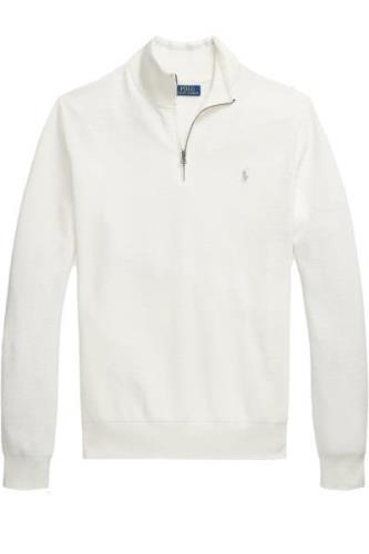 Polo Ralph Lauren half zip trui wit