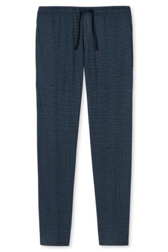 Mix & Relax Schiesser pyjamabroek lang navy