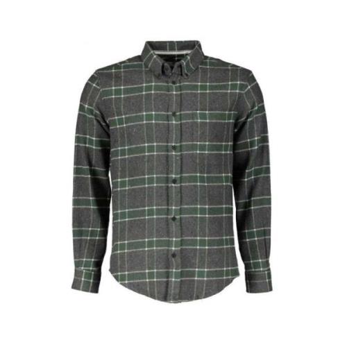 Anerkjendt Aklouis check shirt 0526m grey