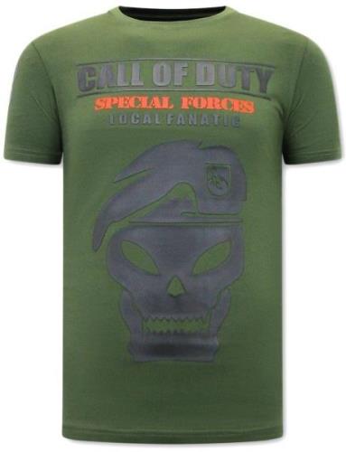 Local Fanatic T-shirt call of duty