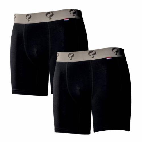 Q1905 Boxer 2-pack black / black