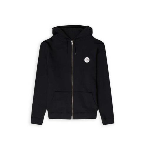 Woodbird Our trax zip hoodie 2000-604 black