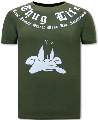 Local Fanatic T-shirt korte mouw thug life