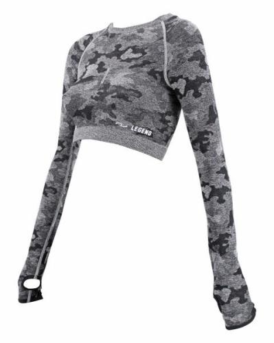 Legend Sports Dames sport-top army gray