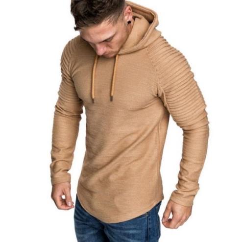 Legend Sports Hoodie rib sleeve khaki