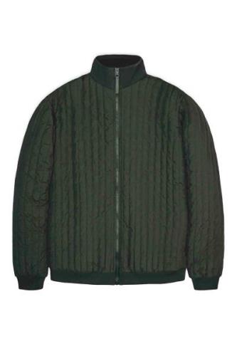 Rains 18300 liner high neck jacket green