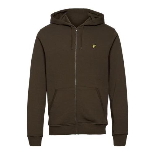 Lyle and Scott Zip through hoodie