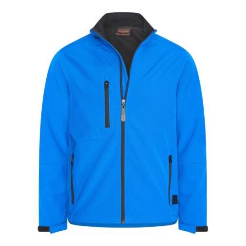 Cappuccino Italia Softshell zip jacket royal