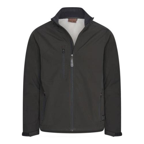 Cappuccino Italia Softshell zip jacket black