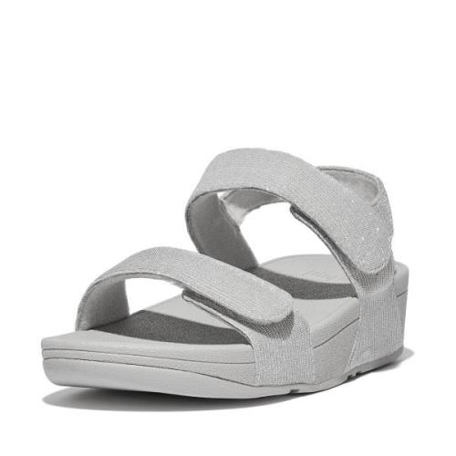 FitFlop Lulu adjustable shimmerlux back-strap sandals