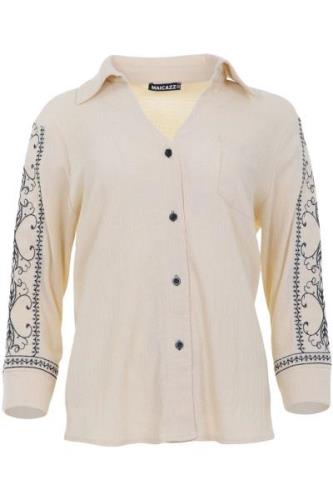 MAICAZZ Blouse ella sp23 20 309 light sand