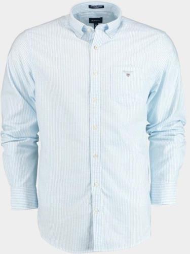 Gant Casual hemd lange mouw oxford overhemd licht 3056700/468