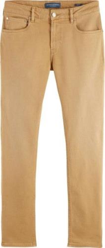 Scotch & Soda Skim skinny jeans garment dyed colo sand