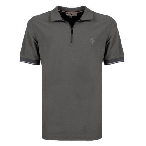 Q1905 Polo shirt stroke antracite