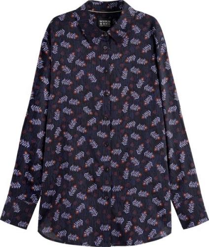 Scotch & Soda All over printed relaxed fit shirt folk floral