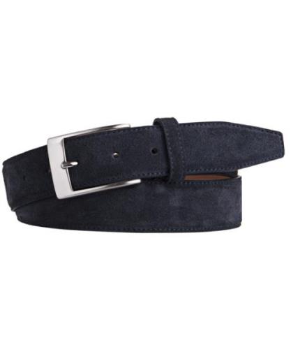 Profuomo Navy suède riem