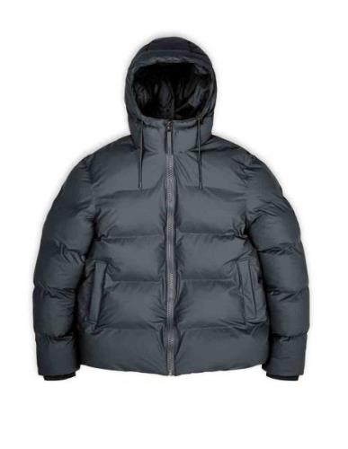 Rains 15060 puffer jacket slate