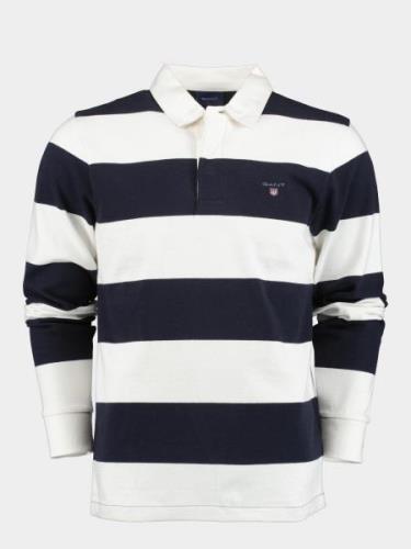 Gant Polo lange mouw barstripe heavy rugger 2005092/113