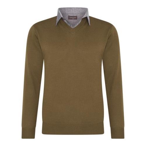 Cappuccino Italia Mock pullover