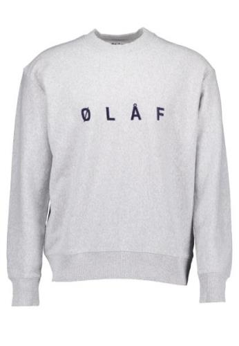 Olaf Hussein Embroidery crewneck truien