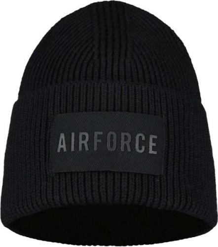 Airforce Beanie oversized true black