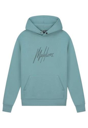 Malelions Striped signature hoodies