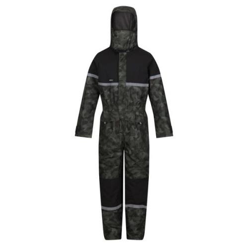 Regatta Jumpsuit rancher camo waterdicht voor kinderen/kinderen