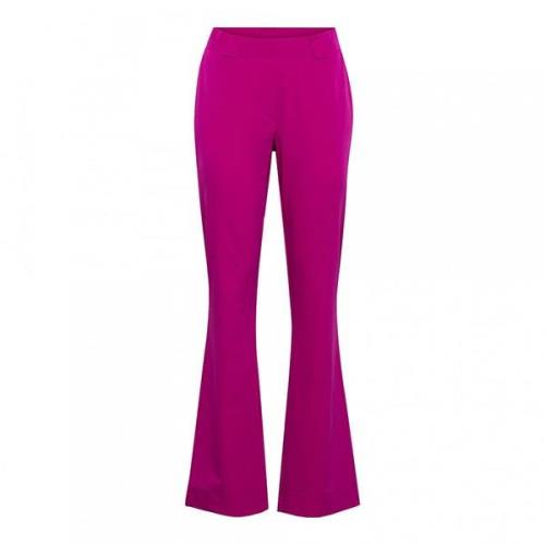 &Co Woman &co women broek penelope flare travel raspberry