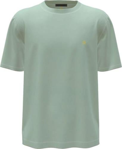 Scotch & Soda Garment dye logo crew t-shirt seafoam