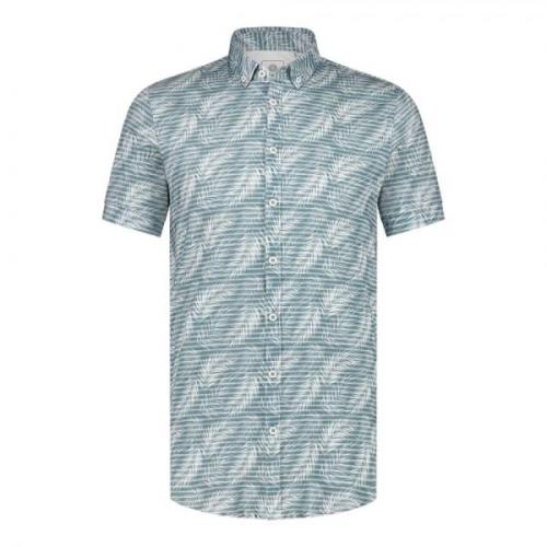 Blue Industry 4134.41 jersey shirt ocean - overhemd korte mouw blue in...