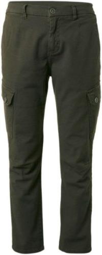 No Excess Pants cargo garment dyed stretch taupe