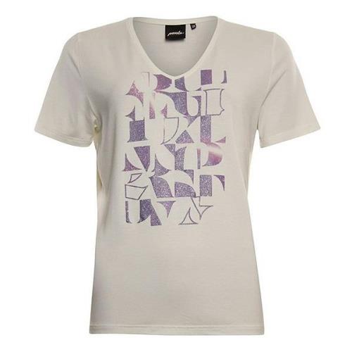 Poools T-shirt 413233 ivory