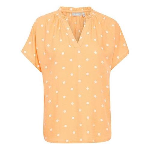 Fransa Blouse 20613491 apricot wash