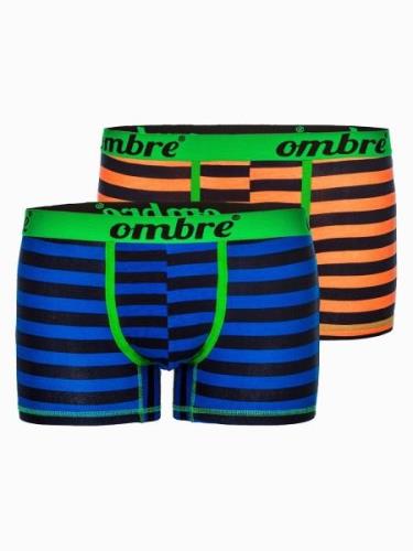 Ombre heren boxershort print nautic 2-pak u37