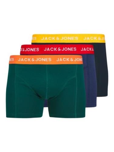 Jack & Jones Heren boxershorts trunks jacmick effen 3-pack