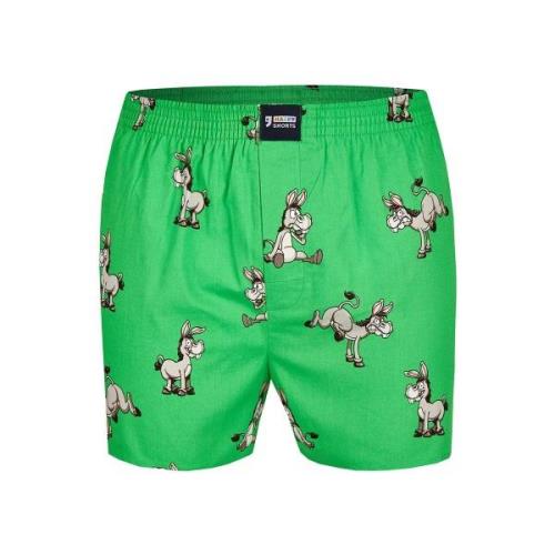 Happy Shorts Wijde boxershort ezel