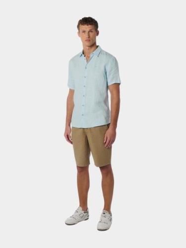 No Excess Casual hemd korte mouw shirt short sleeve linen soli 2348033...