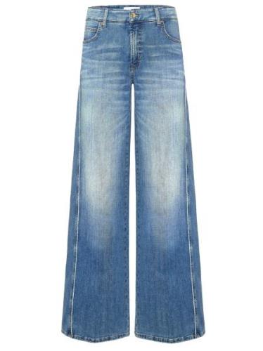 Cambio Palazzo patch jeans