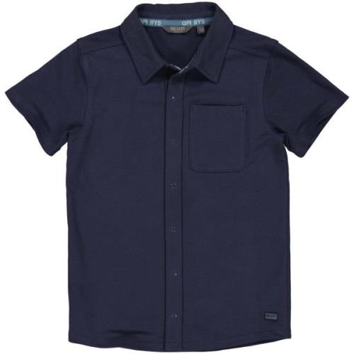 Quapi Jongens korte mouwen blouse qtholan blue dark